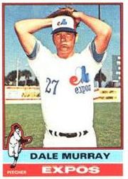 1976 Topps Baseball Cards      018      Dale Murray